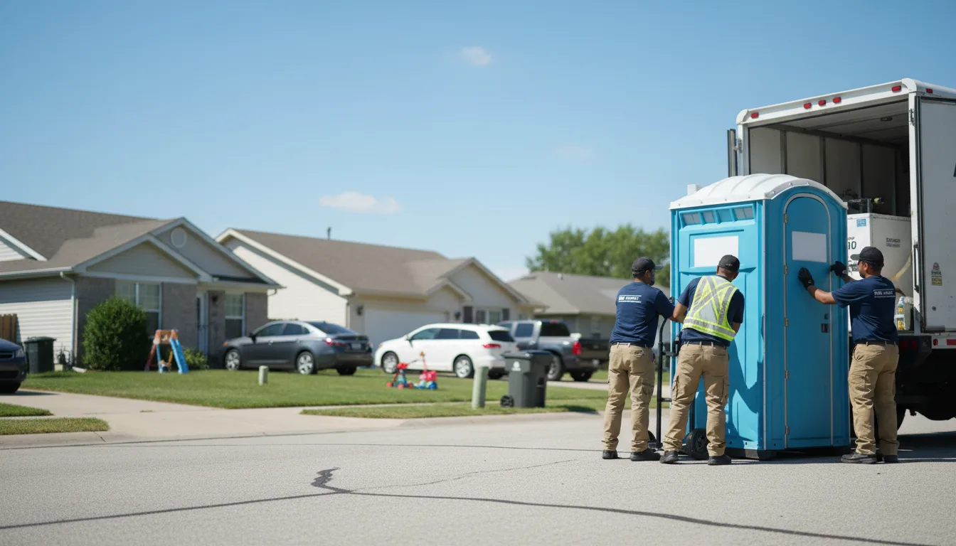 Standard Porta Potty Rentals in Hudson, IA near me